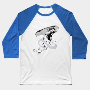 Magic lamp paragliding flight Baseball T-Shirt